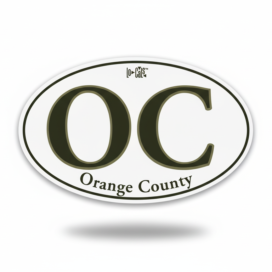 Orange County Decal