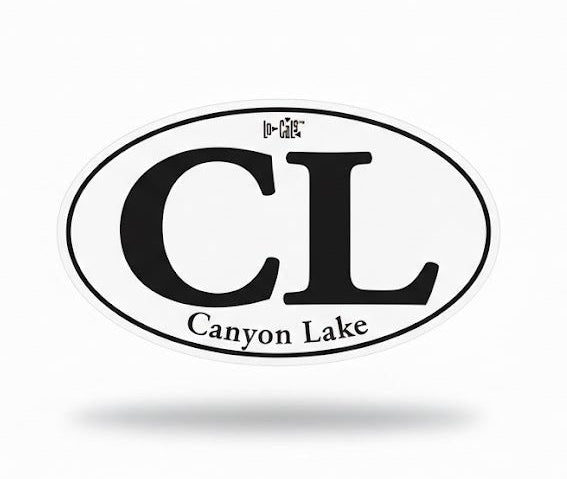 Canyon Lake Decal