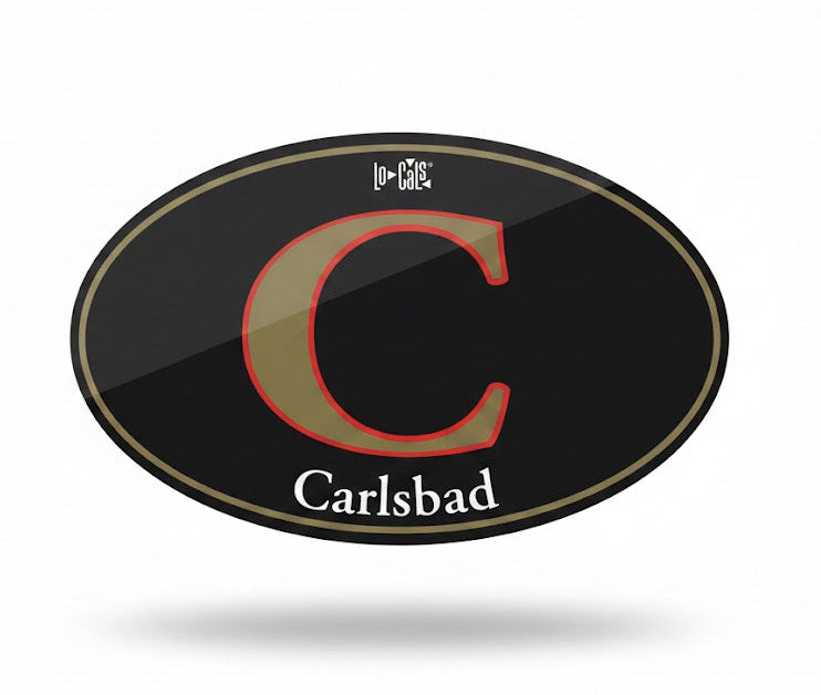 Carlsbad Decal (Black)