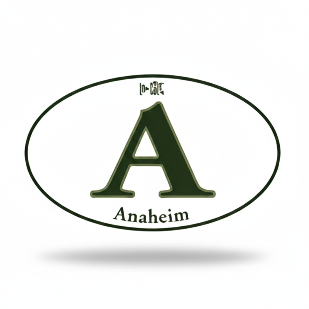 Anaheim Decal