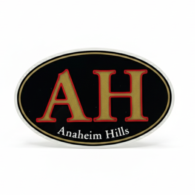 Anaheim Hills Decal(Black)