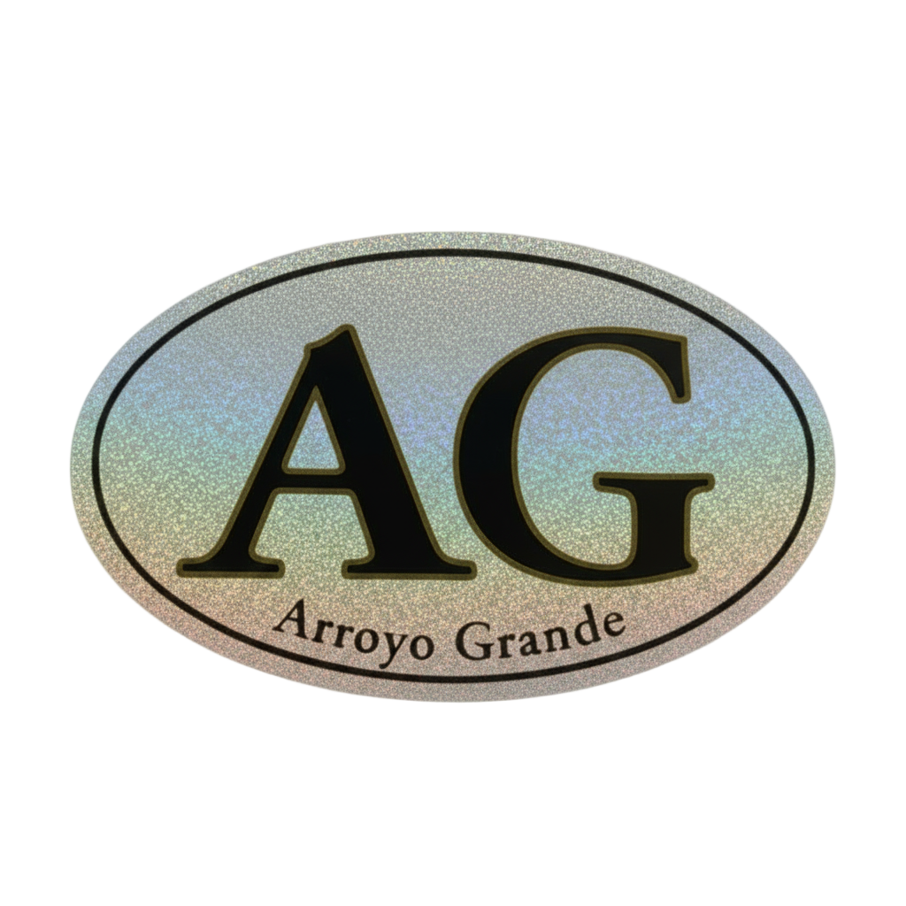 Arroyo Grande Decal(Sparkley)