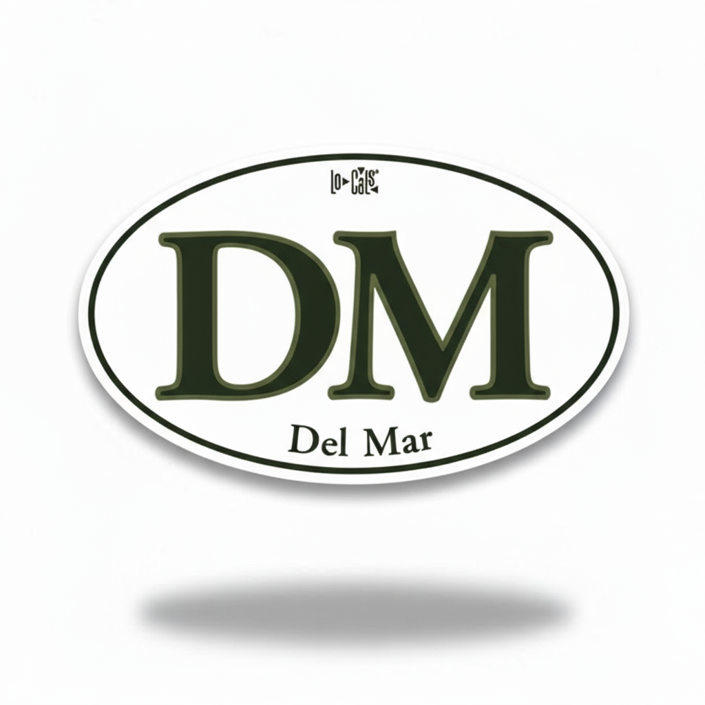Del Mar Decal