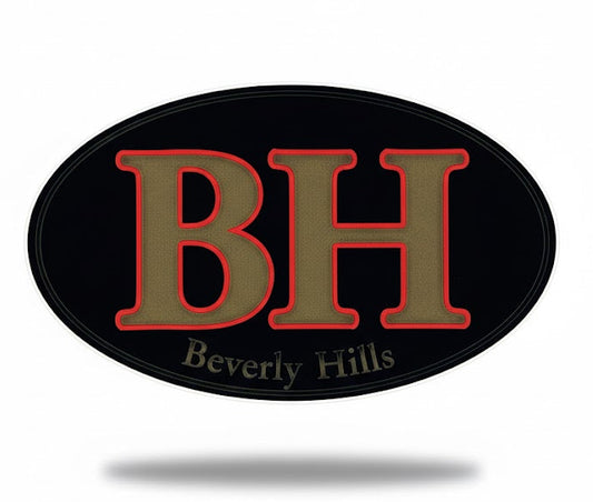 Beverly Hills Decal (Black)