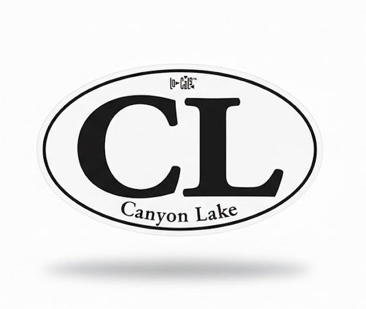 Canyon Lake Decal