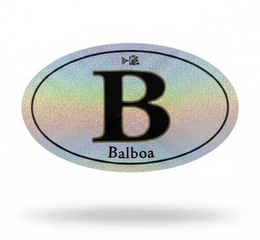 Balboa Decal (Sparkley)