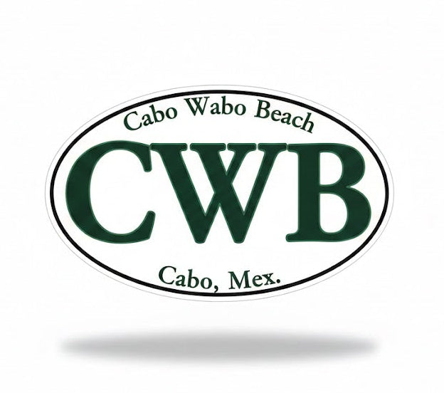 Cabo Wabo Beach Decal