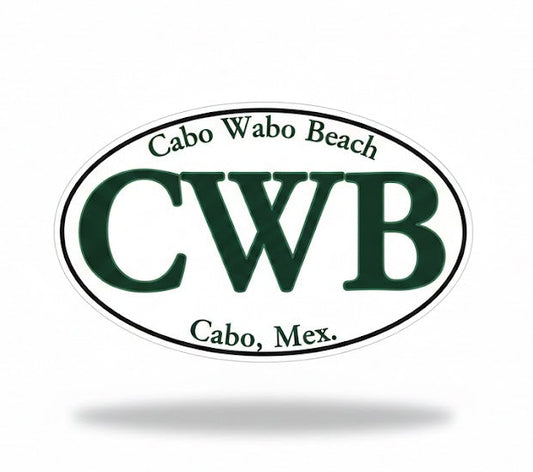 Cabo Wabo Beach Decal