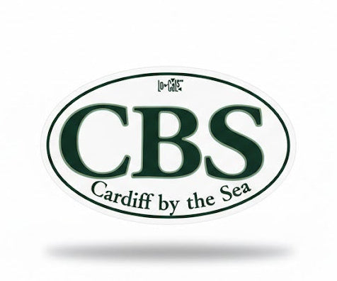 Cardiff by the Sea Decal