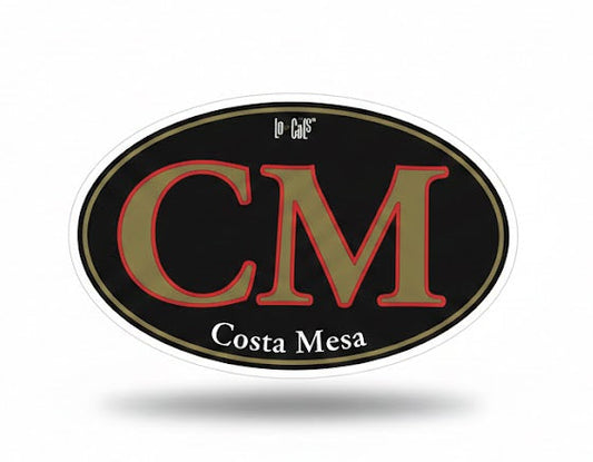 Costa Mesa Decal (Black)
