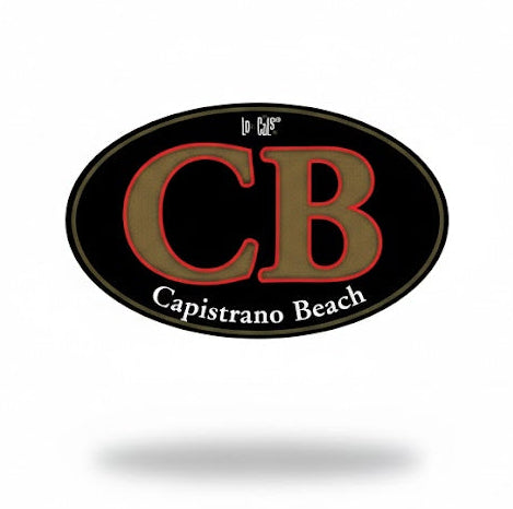 Capistrano Beach Decal (Black)