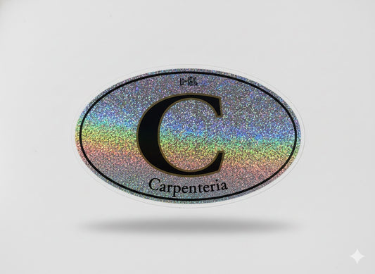 Carpenteria Decal (Sparkley)