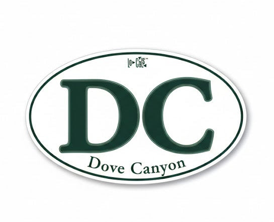 Dove Canyon Decal