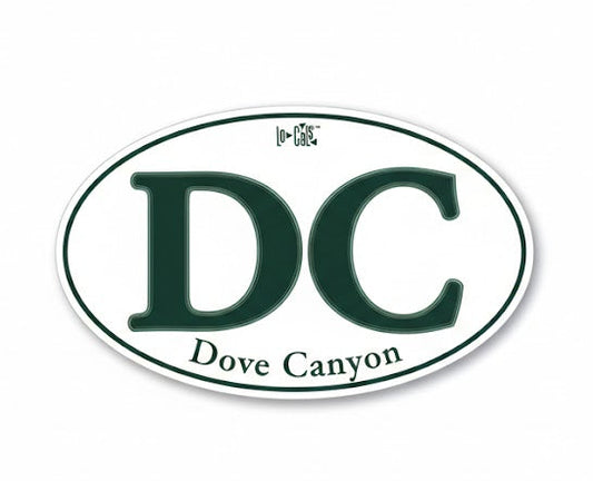 Dove Canyon Decal